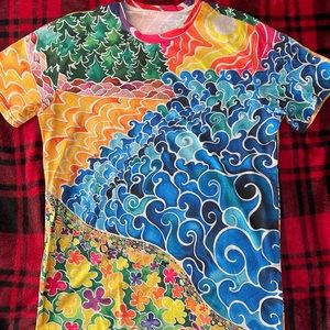 Women T shirt Multi Color T Shirt